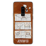 Four Seasons Reading Tracker - Personalized Book Phone Case