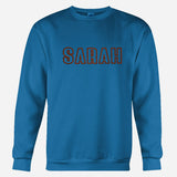 Custom Name - Personalized Aunt Embroidered Sweater