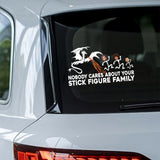 Your Stick Figure Rolled A One - RPG gift for friend, mom, dad, husband, wife, girlfriend, boyfriend - Personalized Decal Full