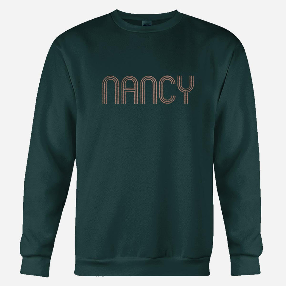 Custom Name - Personalized Granddaughter Embroidered Sweater