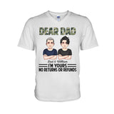 Dear Mom Dear Dad I'm Yours - Gift for mom, dad - Personalized T-shirt And Hoodie