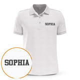 Custom Name - Personalized Daughter Embroidered Polo Shirt