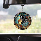Just A Girl Who Loves Horses - Personalized Horse One-sided Car Ornament