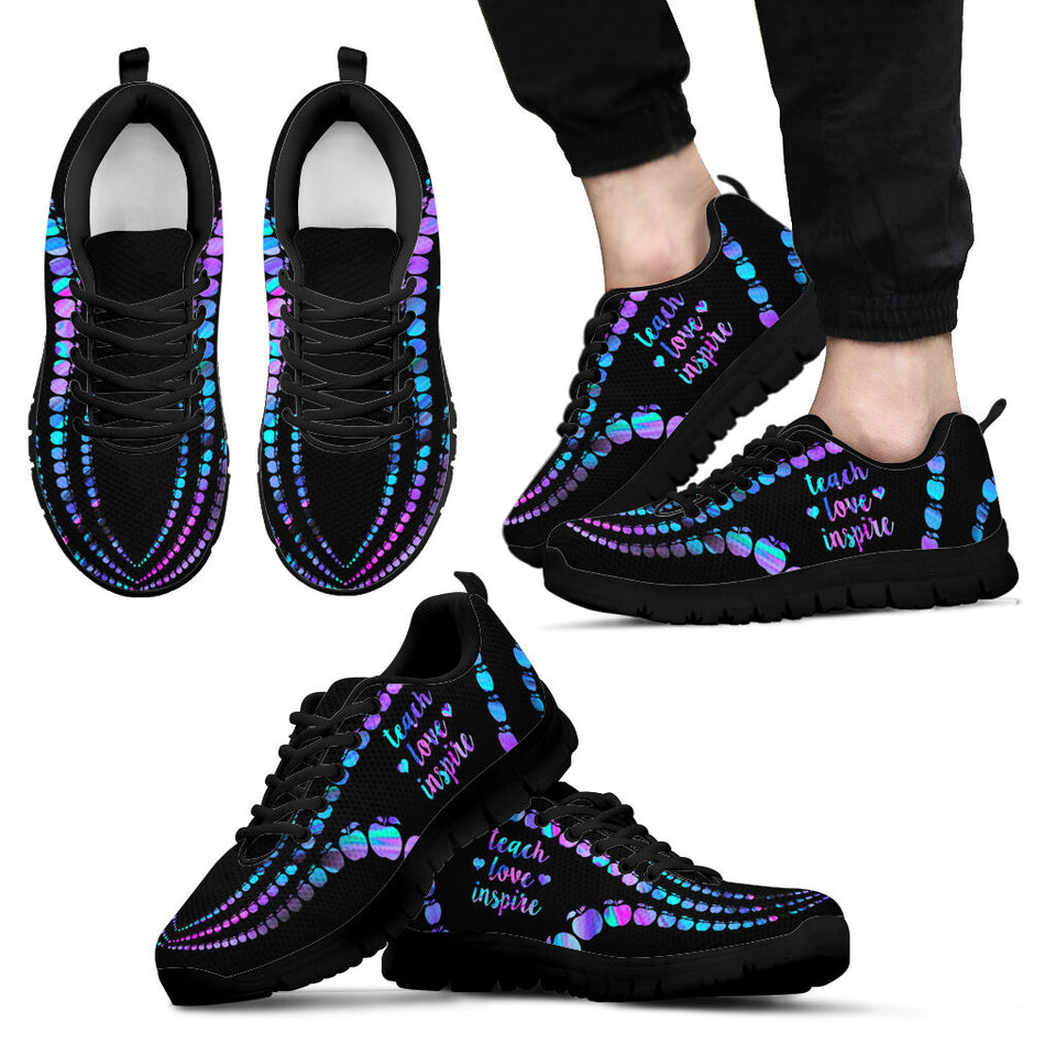 Teach Love Inspire Teacher Sneakers 0622
