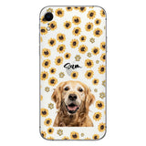 You Are My Sunshine - Personalized Dog Clear Phone Case