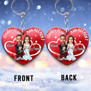 I Still Love You - Personalized Husband And Wife Keychain