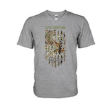 Love Hunting - Personalized Hunting T-shirt And Hoodie