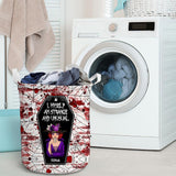 I Myself Am Strange and Unusual - Personalized Witch Storage Basket