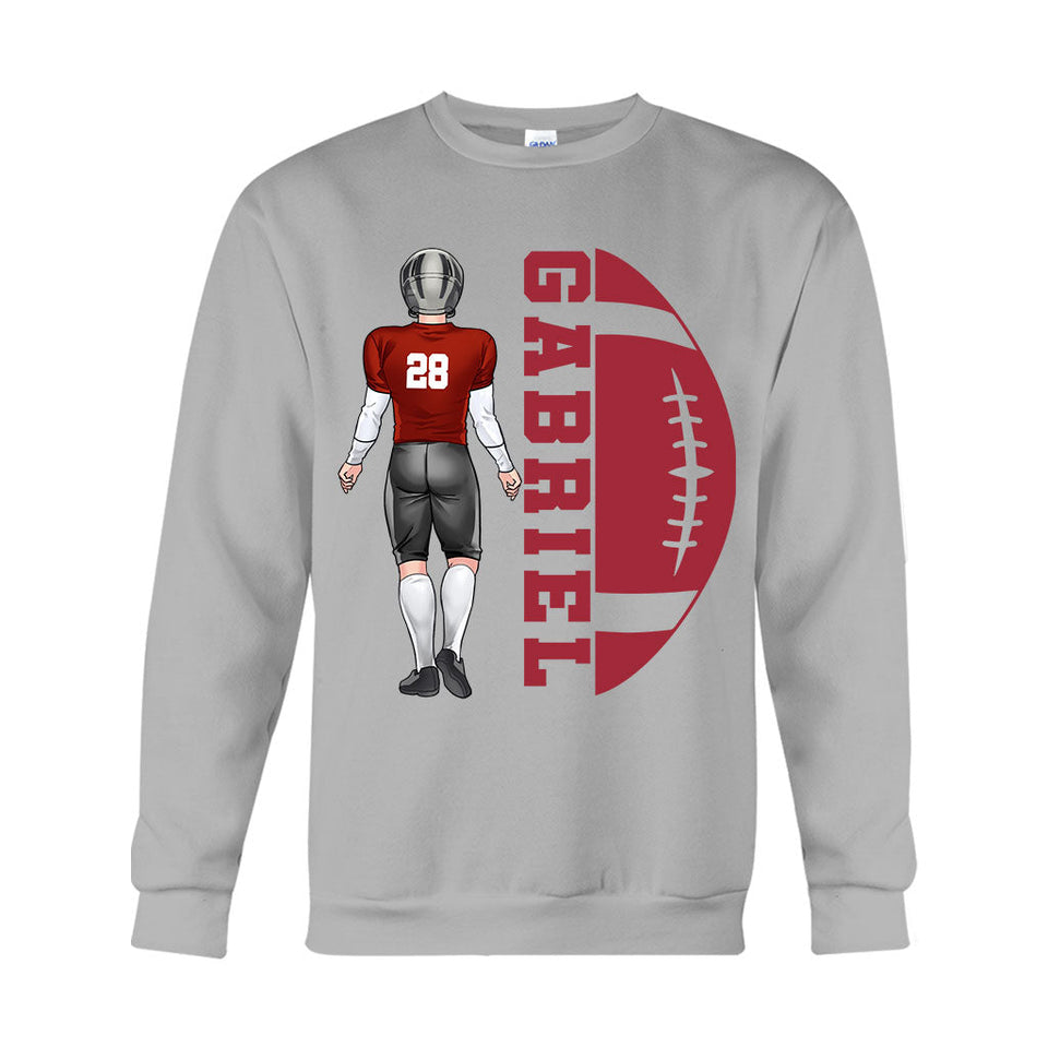 Football Lover - Personalized Football T-shirt And Hoodie