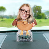 One Thankful Teacher - Personalized Teacher Custom Shaking Head