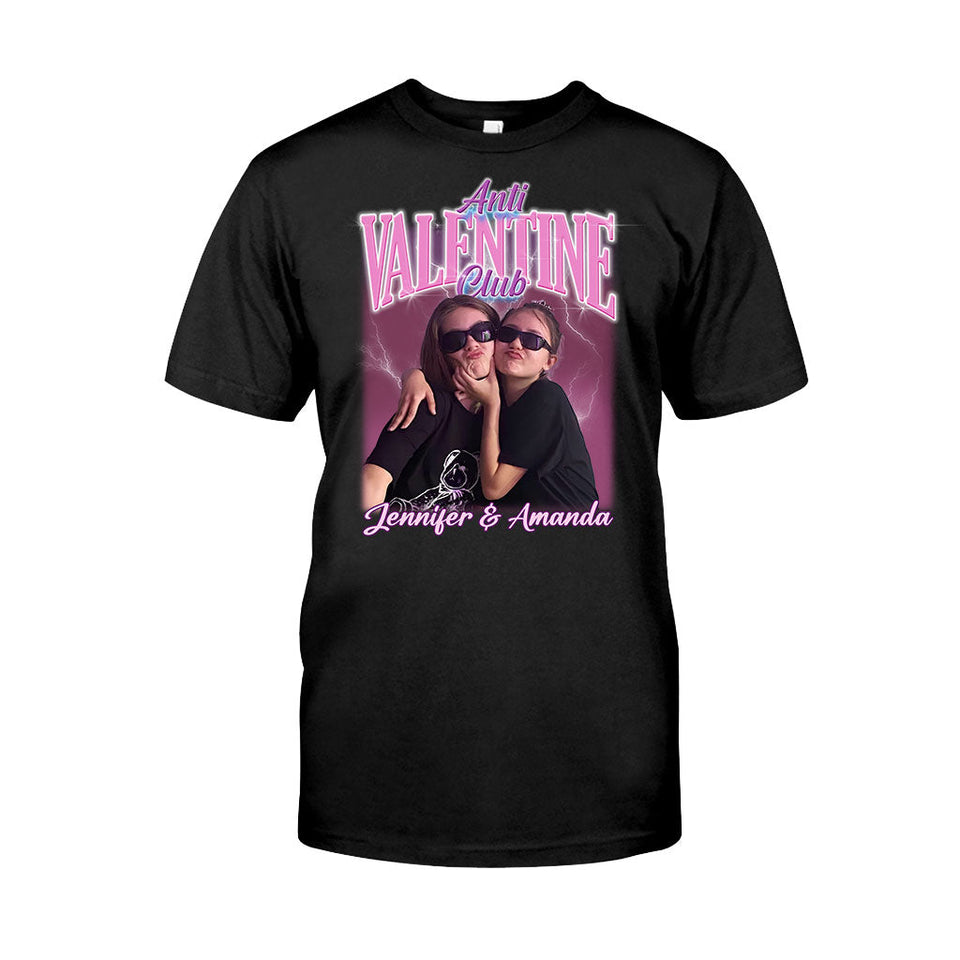 Anti Valentine Club - Personalized Bestie T-shirt And Hoodie