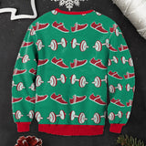 Gains - Personalized Fitness Ugly Sweater