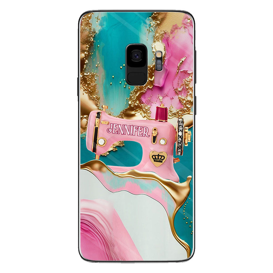 Love Sewing - Personalized Sewing Phone Case