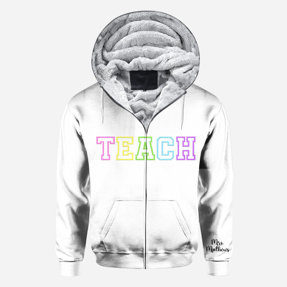 A Great Teacher - Personalized Teacher All Over Shirt