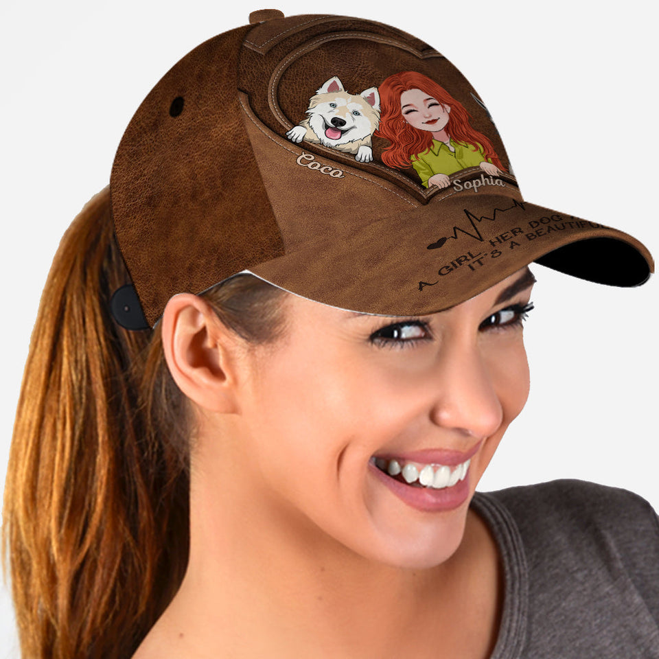What A Beautiful Thing - Personalized Horse Classic Cap