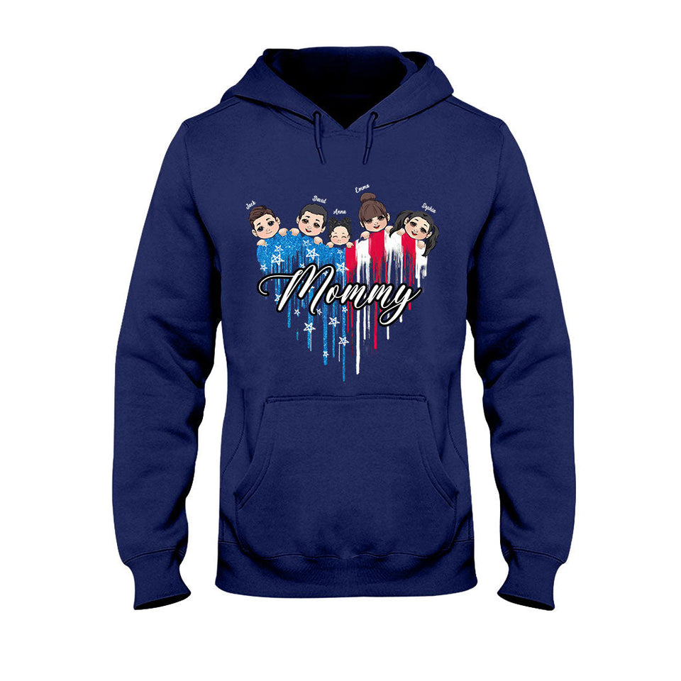 Best Grandma Ever - Gift for grandma, mom, dad, grandpa, aunt, uncle - Personalized T-shirt And Hoodie