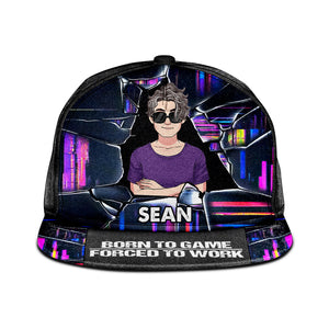 Born To Game - Personalized Video Game Snapback