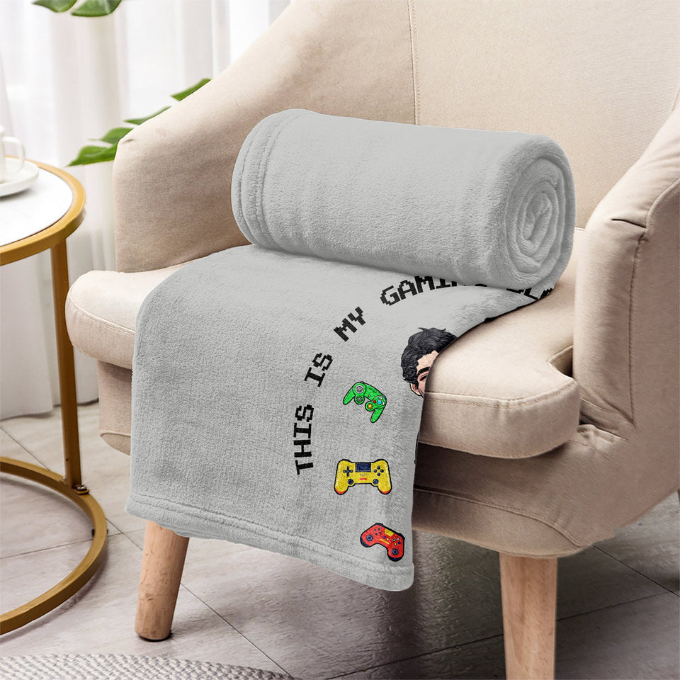 This Is My Gaming Blanket - Personalized Video Game Blanket