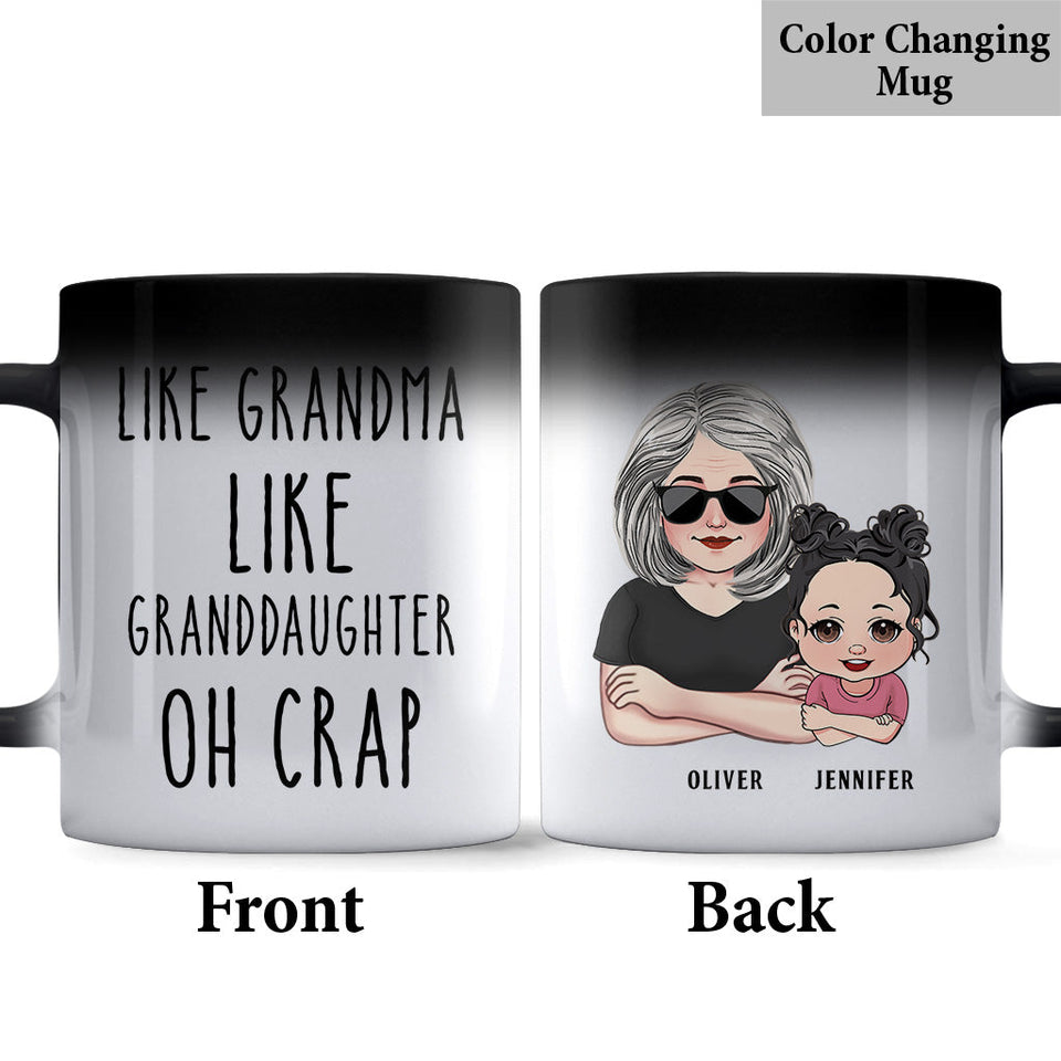Like Father Like Son - Gift for dad, dad, son - Personalized Mug