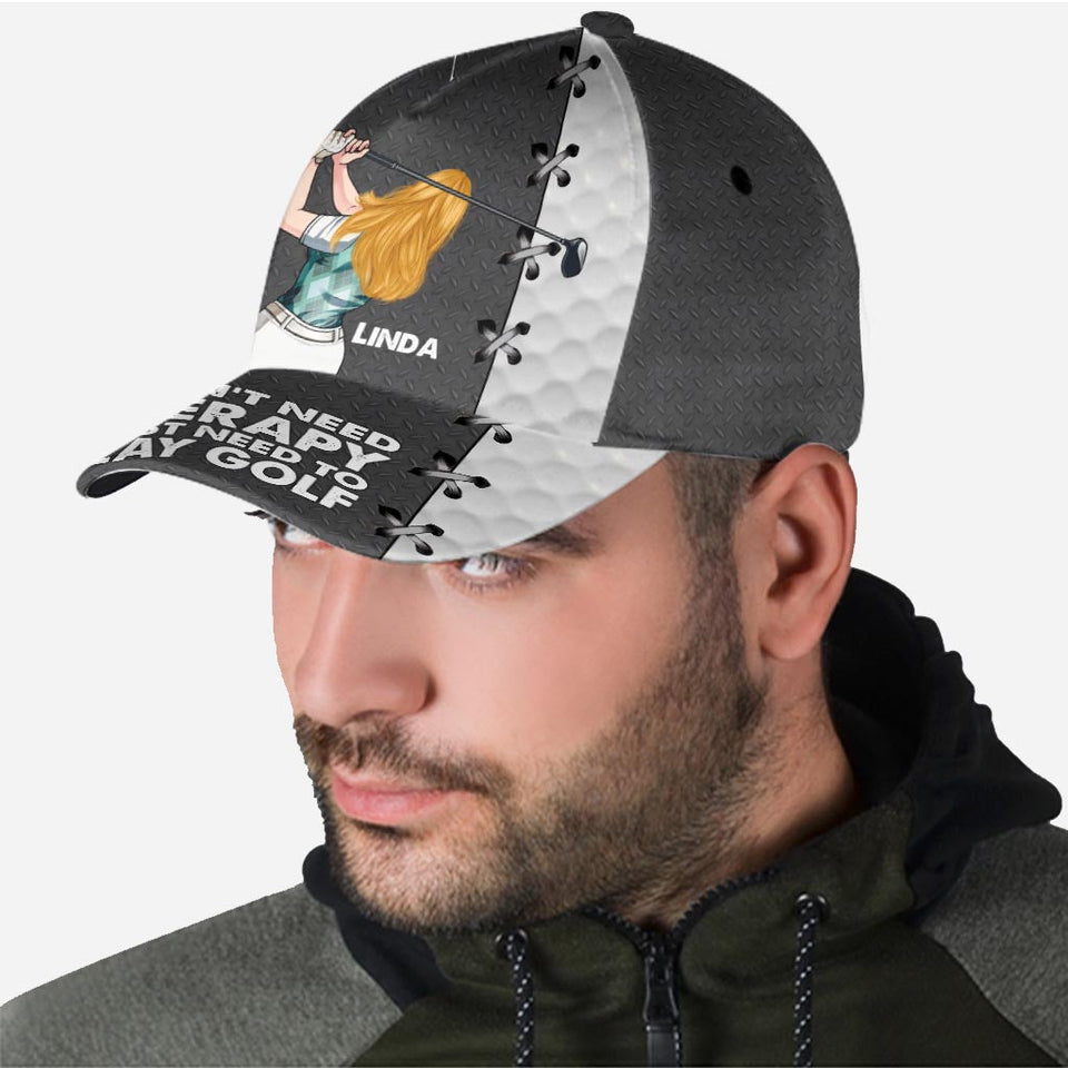 I Just Need To Play Golf - Personalized Golf Classic Cap