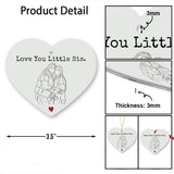 Love You Lil Sis - Personalized Sister Ornament