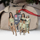 Merry Christmas - Personalized Family Ornament