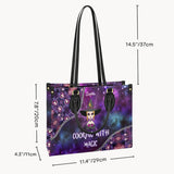 Cooking With Magic - Personalized Witch Leather Handbag