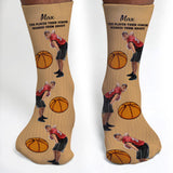 Their Coach Warned - Personalized Basketball Socks