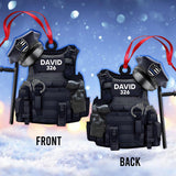 Police Vest - Personalized Police Officer Ornament