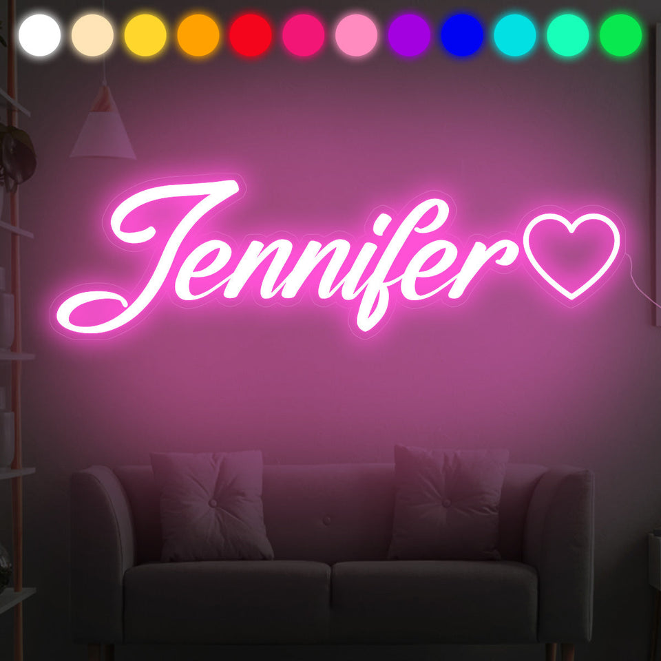 Custom Text - Personalized Newborn Neon Sign