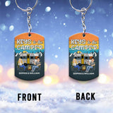 Keys To The Camper - Personalized Camping Keychain
