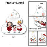 Little Cuties - Personalized Grandma Ornament