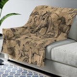 Love Horses - Horse Blanket