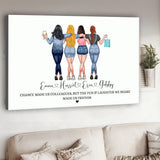 Chance Made Us Colleagues - Personalized Colleague Canvas And Poster