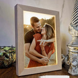 Custom Light Photo Frame - Personalized Couple Light Photo Frame