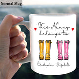 This Grandma/Nana/Mom Belong To - Personalized Grandma Mug