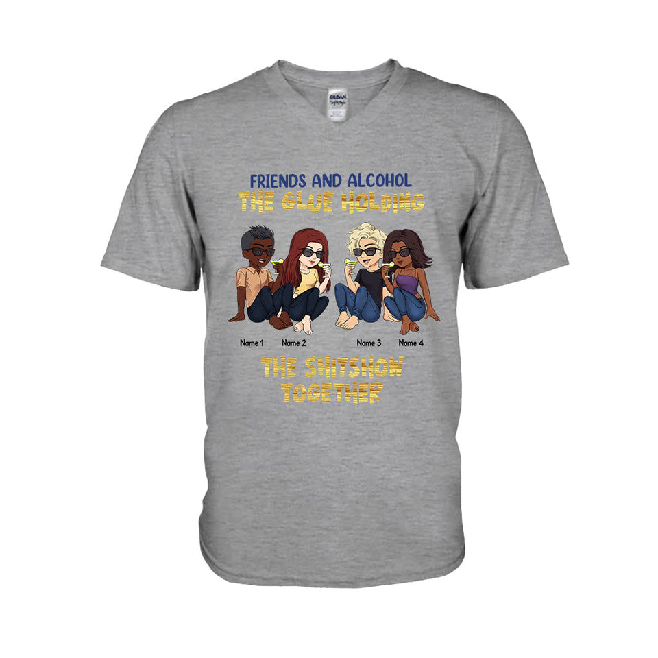 Best Friends Are The Sisters We Choose For Ourselves - Bestie gift for sister - Personalized T-shirt And Hoodie