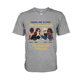 Best Friends Are The Sisters We Choose For Ourselves - Bestie gift for sister - Personalized T-shirt And Hoodie