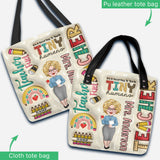 It's A Good Day To Teach The Tiny Humans - Personalized Teacher Tote Bag