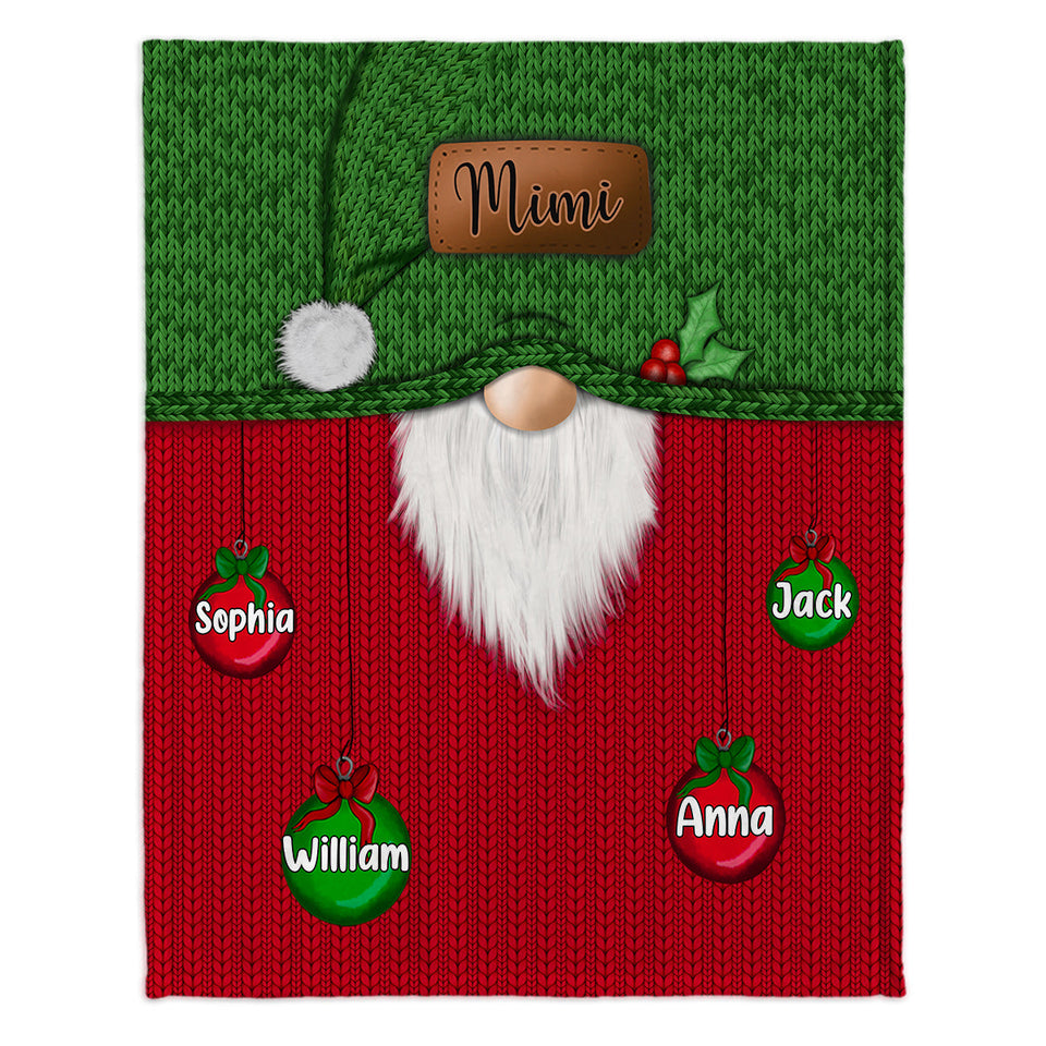 Best Grandma Ever - Personalized Grandma Blanket