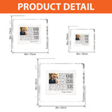 I Love You - Personalized Couple Custom Shaped Acrylic Plaque