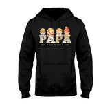 Vintage Map Title - Personalized Father T-shirt & Hoodie