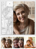 Custom Photo - Personalized Family Paint By Numbers Kit