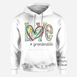 Love Grandma - Personalized Grandma All Over Shirt