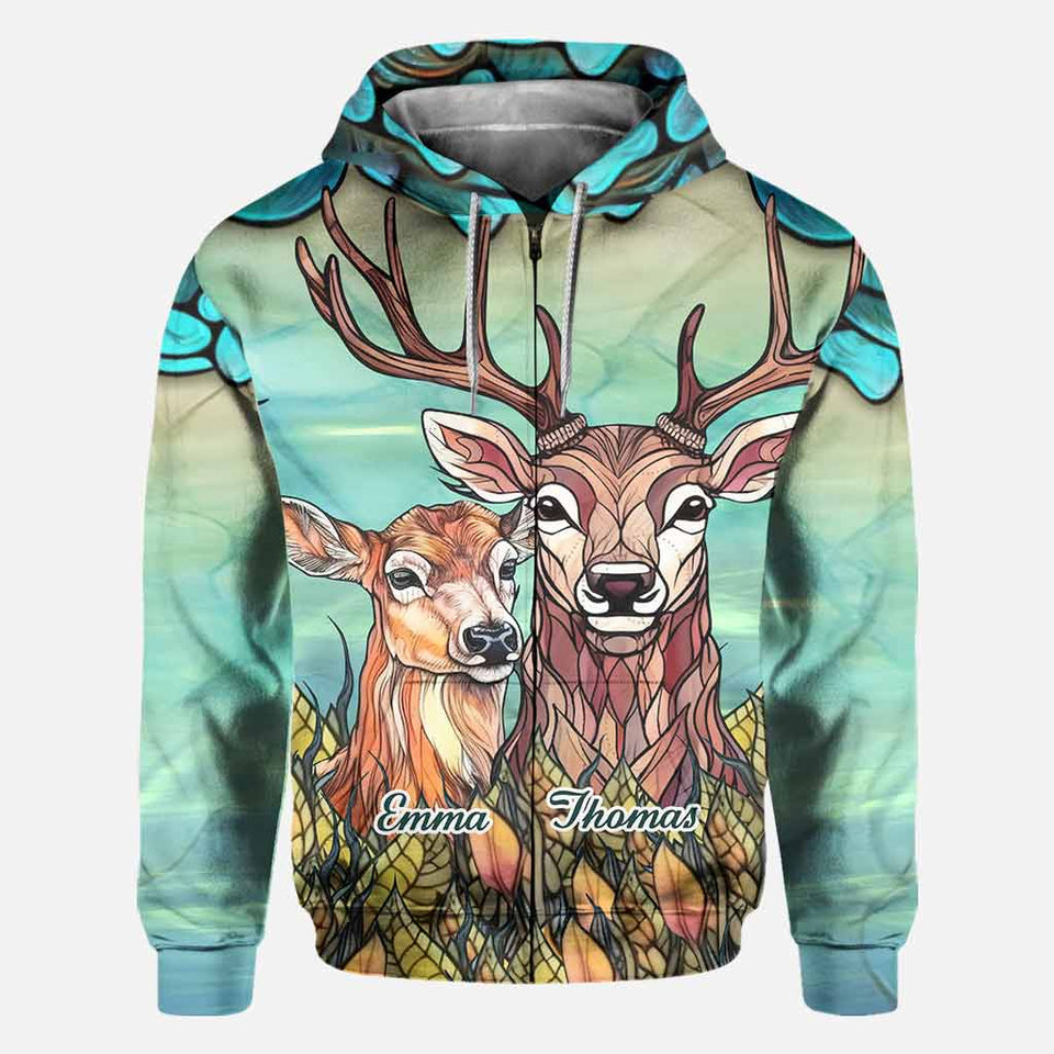 You & Me We Got This - Personalized Hunting All Over Shirt