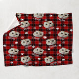 Custom Photo Pet Blanket - Gift for cat lovers, dog lover, cat lover - Personalized Blanket