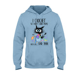I Crochet So I Don’t Choke People - Personalized Crocheting T-shirt And Hoodie