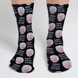 Custom Face - Personalized Step Dad Socks