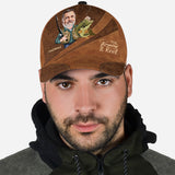 Photo Inserted Funny Fishing Keeping It Reel - Personalized Fishing Classic Cap