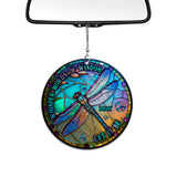 Whisper Words Of Wisdom Let It Be - Personalized Hippie Car Ornament